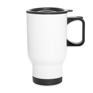 Open image in slideshow, Travel Mug - white
